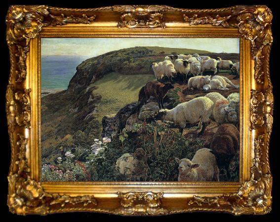 framed  William Holman Hunt Our Englisth Coasts, ta009-2